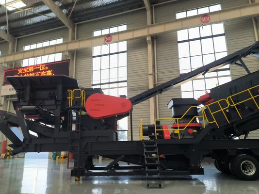 China Hot Sale MTNG400S-3 Wheel Type Mobile Crushing and Screening Station Plant Price