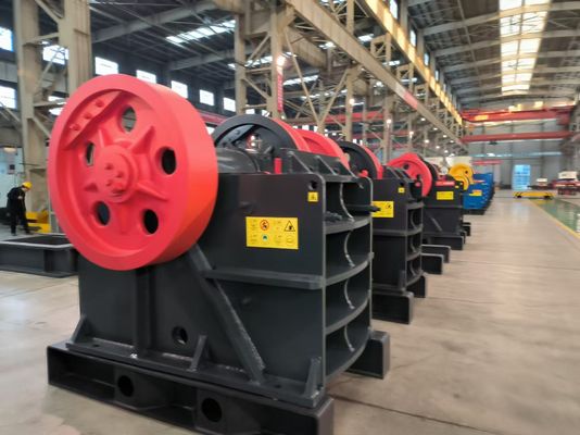 China HongXing Hot Sale HDX98 110-410t/h Geramn Type Jaw Crusher