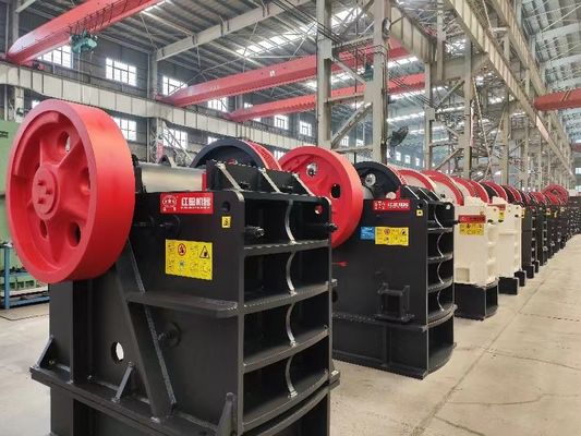HD125 Hongxing Brand Stone Jaw Crusher Mining Construction New Factory Price Engine Motor Included Manufacturing Plant Use