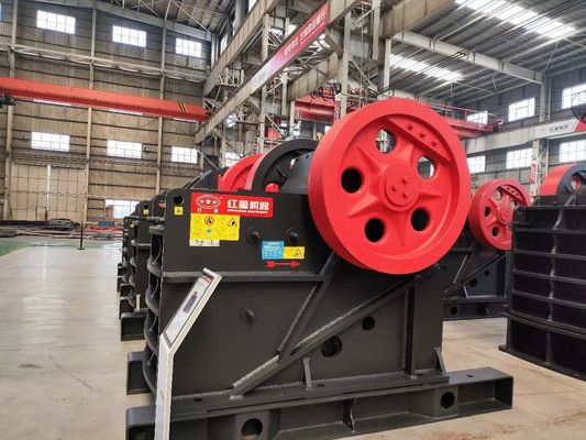 HD125 Hongxing Brand Stone Jaw Crusher Mining Construction New Factory Price Engine Motor Included Manufacturing Plant Use
