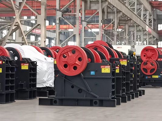 HD125 Hongxing Brand Stone Jaw Crusher Mining Construction New Factory Price Engine Motor Included Manufacturing Plant Use