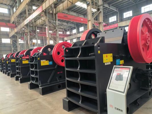 HD98  German Type Stone Jaw Crusher Mining Construction New Factory Price Engine Motor Included Manufacturing Plant Use