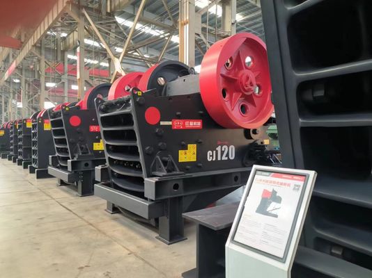 China Jaw Crusher Machine Good Price CJ1513 European Jaw Crusher  for Mining with Capacity 530-1280t/h