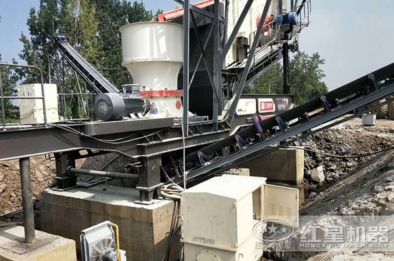 Low Cost Single-cylinder Cone Crusher for Aggregate Production