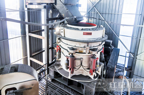 HPM Multi-cylinder Hydraulic Cone Crusher HPM200  Can Gently Release the Impact Force