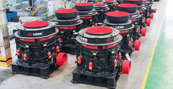 HPM Multi-cylinder Hydraulic Cone Crusher HPM300 Reduces the Consumption of Spare Parts