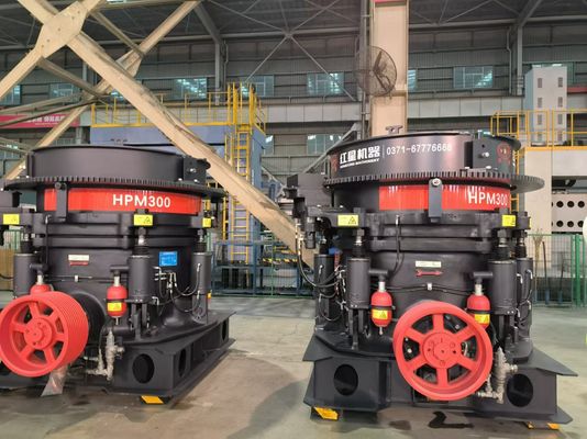 HPM Multi-cylinder Hydraulic Cone Crusher HPM400 Improves the Crushing Efficiency