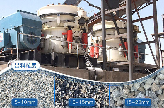 HPM Multi-cylinder Hydraulic Cone Crusher HPM650 with Convenient Adjustment of Discharge Port